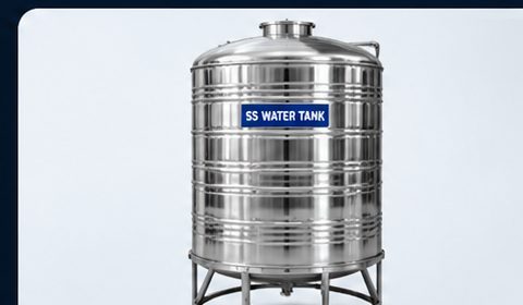 SS water storage tank for water bottling plant