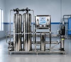 Industrial RO water treatment plant setup