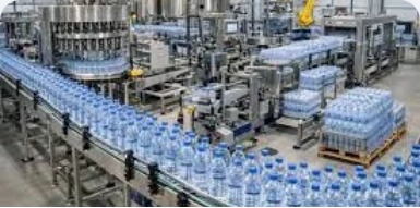 Water bottling filling capping production line