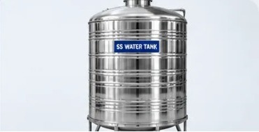 Stainless steel water storage tank for RO plant